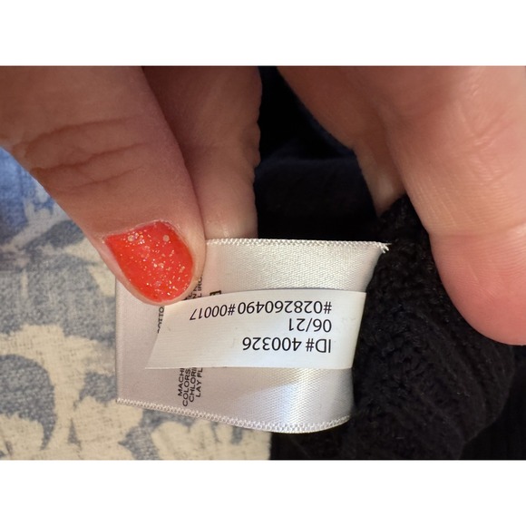 Express‎ Color Block Ribbed Sweater, Size Medium, NWT - Picture 5 of 6